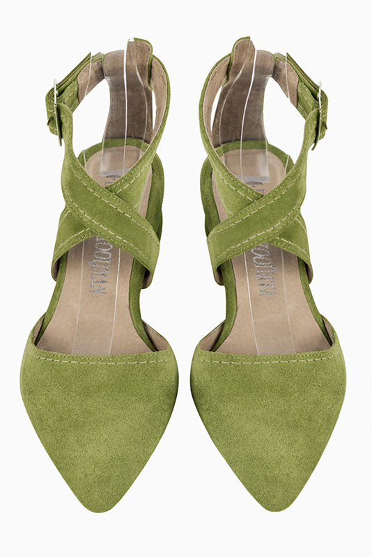 Chaussure femme verte hotsell